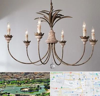 کارگاه لوستر سازی در منطقه 9 تهران 