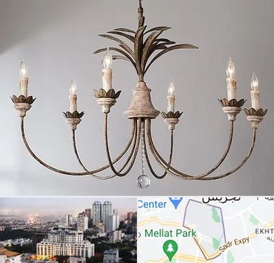 کارگاه لوستر سازی در الهیه 