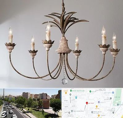 کارگاه لوستر سازی در شهرک آزمایش 