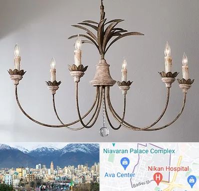 کارگاه لوستر سازی در آجودانیه 