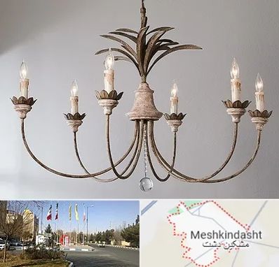 کارگاه لوستر سازی در مشکین دشت