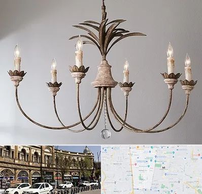 کارگاه لوستر سازی در منطقه 11 تهران 