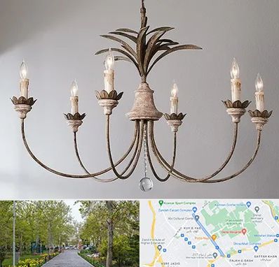 کارگاه لوستر سازی در قدوسی غربی شیراز