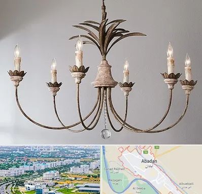 کارگاه لوستر سازی در آبادان