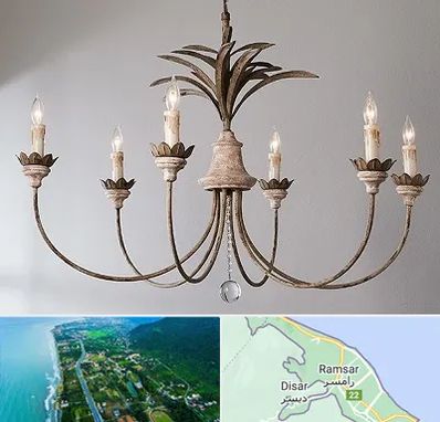 کارگاه لوستر سازی در رامسر