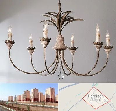 کارگاه لوستر سازی در پردیسان قم