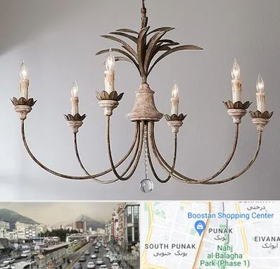 کارگاه لوستر سازی در پونک 