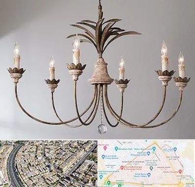 کارگاه لوستر سازی در شهرک غرب مشهد