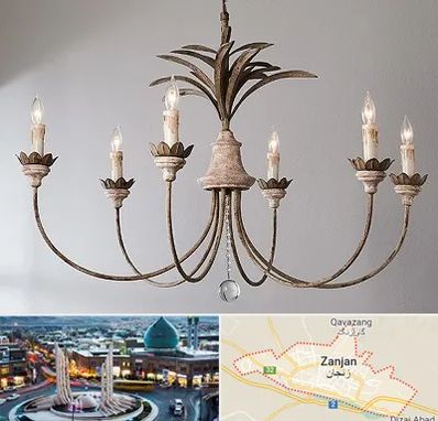 کارگاه لوستر سازی در زنجان