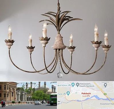 کارگاه لوستر سازی در پاکدشت