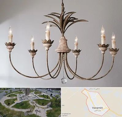 کارگاه لوستر سازی در ورامین