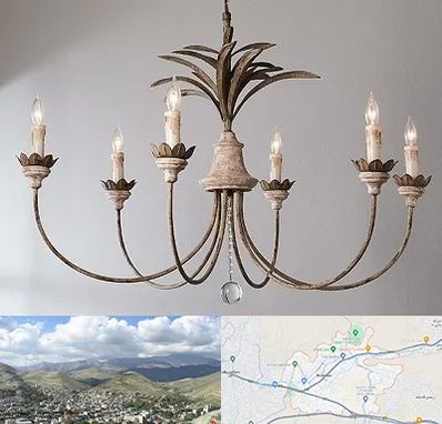 کارگاه لوستر سازی در رودهن