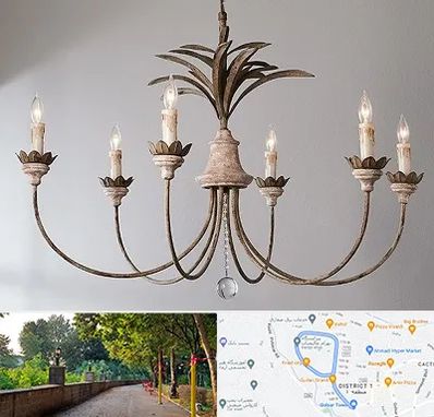 کارگاه لوستر سازی در بلوار گیلان رشت