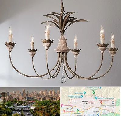 کارگاه لوستر سازی در منطقه 1 تهران 