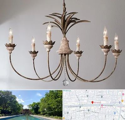 کارگاه لوستر سازی در هشت بهشت اصفهان