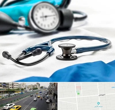 تجهیزات پزشکی در خیابان دامپزشکی