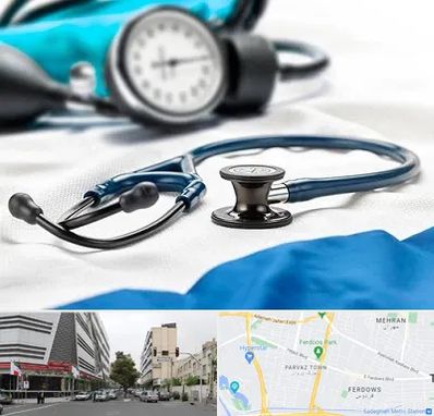 تجهیزات پزشکی در بلوار فردوس 