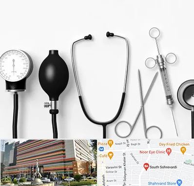 شرکت تجهیزات پزشکی در سهروردی 