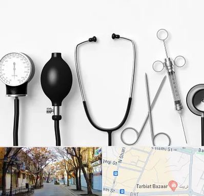 شرکت تجهیزات پزشکی در تربیت تبریز