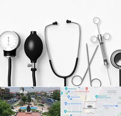 شرکت تجهیزات پزشکی در بهارستان 