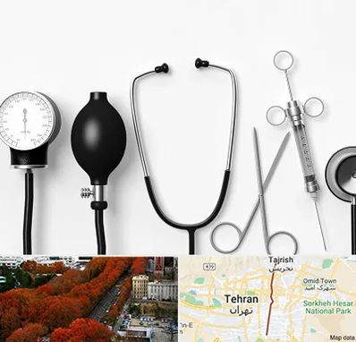 شرکت تجهیزات پزشکی در ولیعصر 