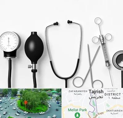 شرکت تجهیزات پزشکی در تجریش 
