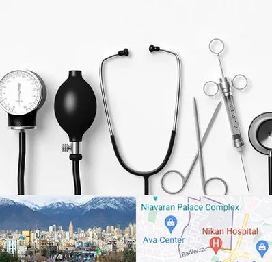 شرکت تجهیزات پزشکی در آجودانیه 