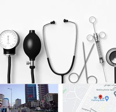 شرکت تجهیزات پزشکی در چهارراه طالقانی کرج