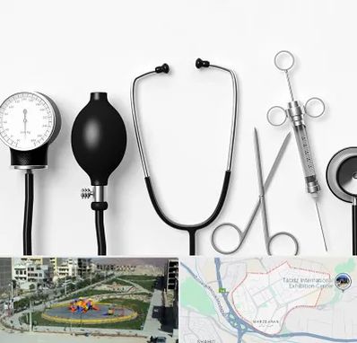 شرکت تجهیزات پزشکی در مرزداران تبریز