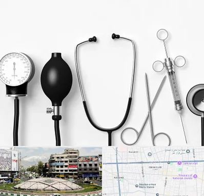 شرکت تجهیزات پزشکی در مرکز تهران