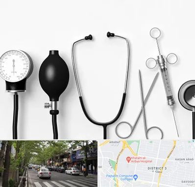 شرکت تجهیزات پزشکی در ظفر 