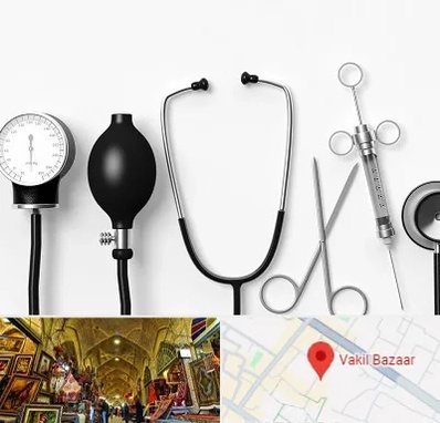 شرکت تجهیزات پزشکی در بازار وکیل شیراز