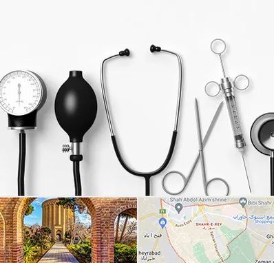 شرکت تجهیزات پزشکی در شهر ری