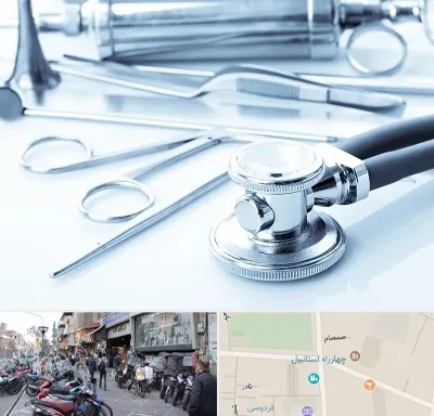 نمایندگی تجهیزات پزشکی در چهارراه استانبول