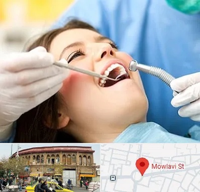 کلینیک دندانپزشکی در مولوی