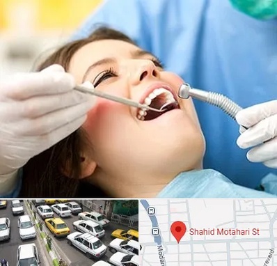 کلینیک دندانپزشکی در مطهری تهران