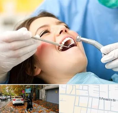 کلینیک دندانپزشکی در خیابان فلسطین