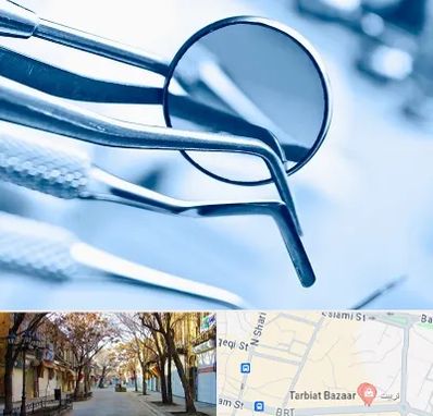 تجهیزات دندانپزشکی در تربیت تبریز