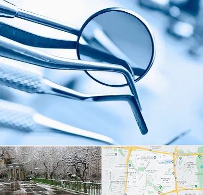 تجهیزات دندانپزشکی در باغ فیض