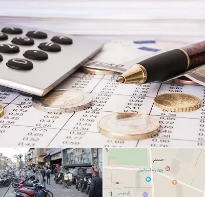 نرم افزار مودیان مالیاتی در چهارراه استانبول