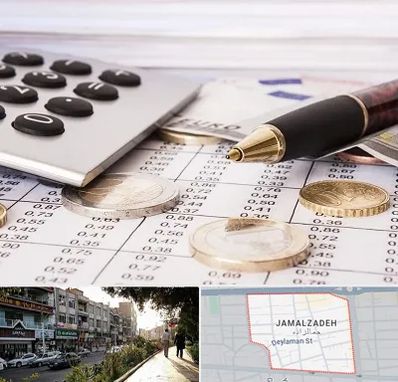 نرم افزار مودیان مالیاتی در خیابان جمالزاده