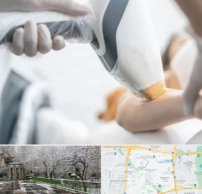 تجهیزات پزشکی زیبایی در باغ فیض