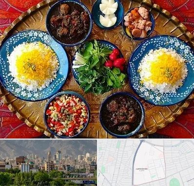غذای ایرانی در جمشیدیه