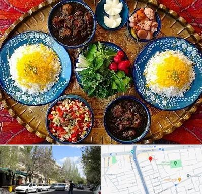 غذای ایرانی در کوی فیروز تبریز