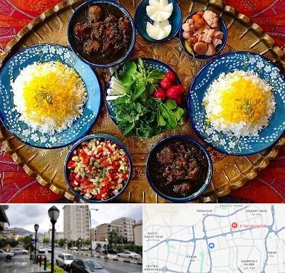 غذای ایرانی در شمال غرب تهران