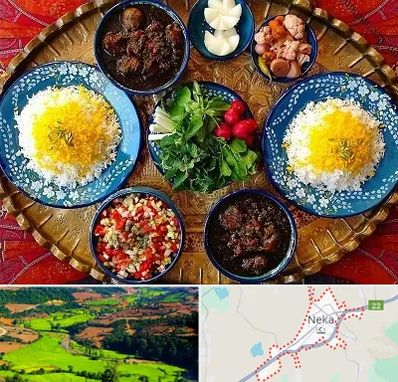 غذای ایرانی در نکا