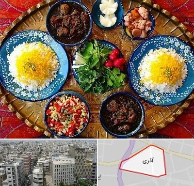 غذای ایرانی در آذری
