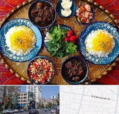 غذای ایرانی در کامرانیه