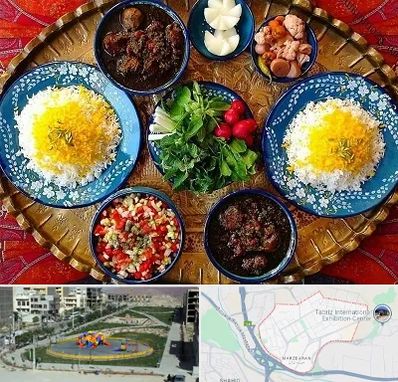 غذای ایرانی در مرزداران تبریز