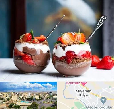 دسر فروشی در میانه